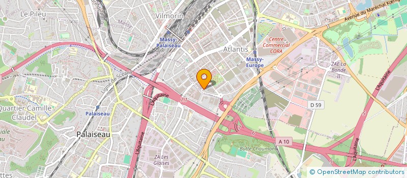 localisation de l'entreprise IMMOYAO à MASSY