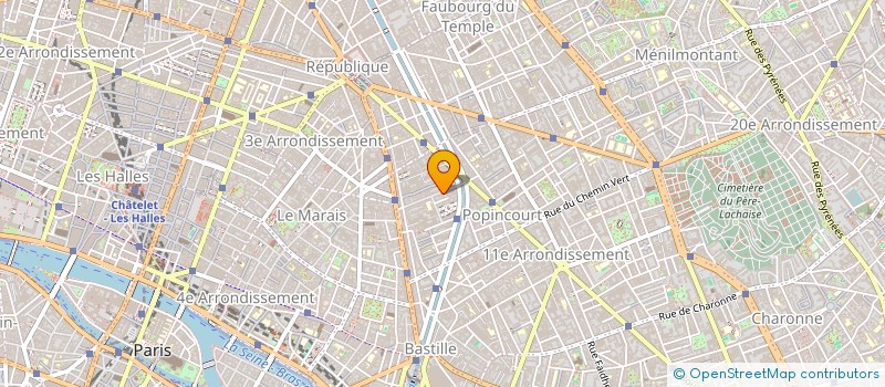 localisation de l'entreprise IMMOYOR  PARIS