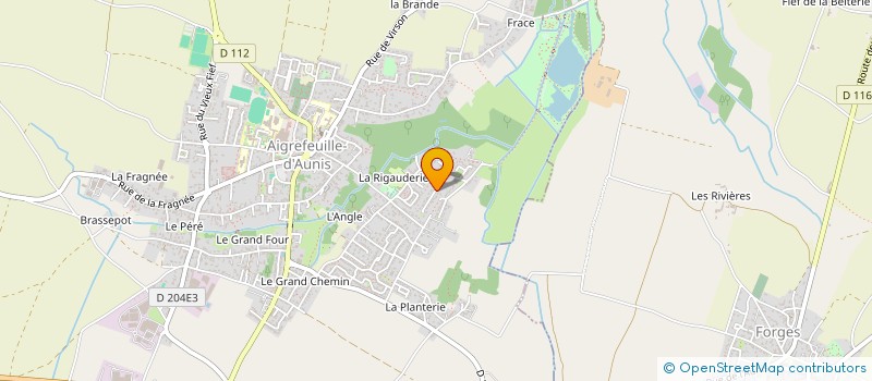 localisation de l'entreprise IMMP  LE THOU