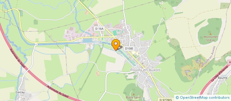 localisation de l'entreprise IMMS-TAILLANDIER  POUILLY-EN-AUXOIS