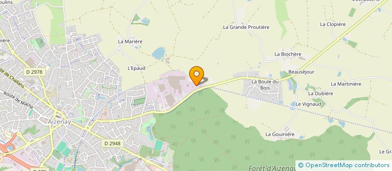 localisation de l'entreprise IMMSE  AIZENAY