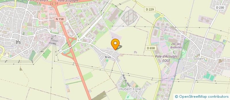 localisation de l'entreprise IMMUDIFS  FLEURY-SUR-ORNE