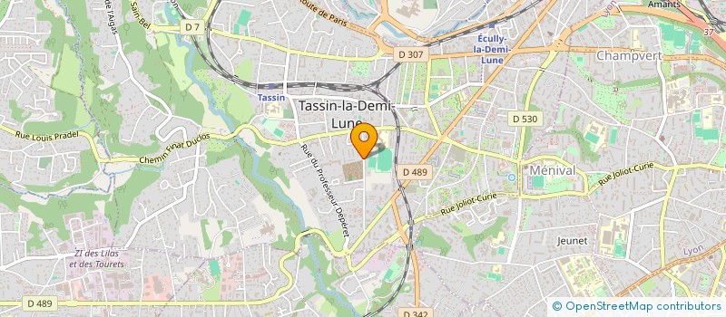 localisation de l'entreprise IMMUNODEV à TASSIN-LA-DEMI-LUNE