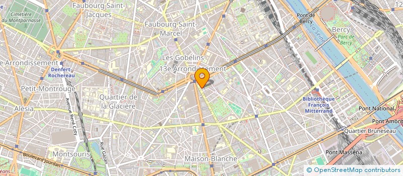localisation de l'entreprise IMMUNOGENETIQUE MEDICALE à PARIS