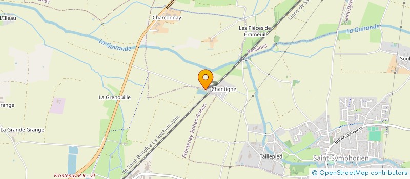 localisation de l'entreprise IMMVEST  SAINT-SYMPHORIEN