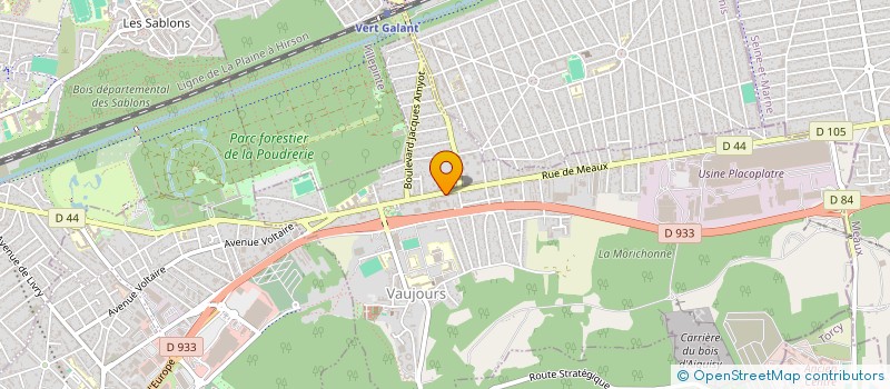 localisation de l'entreprise IMMY BEAUTY  VAUJOURS