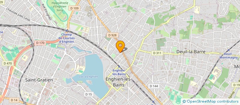 localisation de l'entreprise IMMYAL à ENGHIEN-LES-BAINS