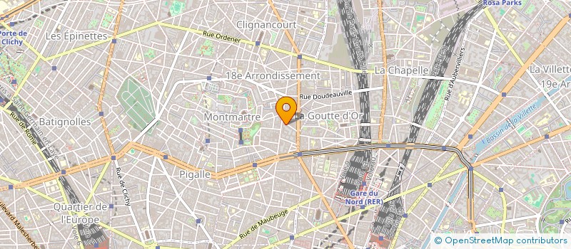 localisation de l'entreprise IMNA  PARIS