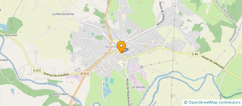 localisation de l'entreprise IMNOT  REALMONT