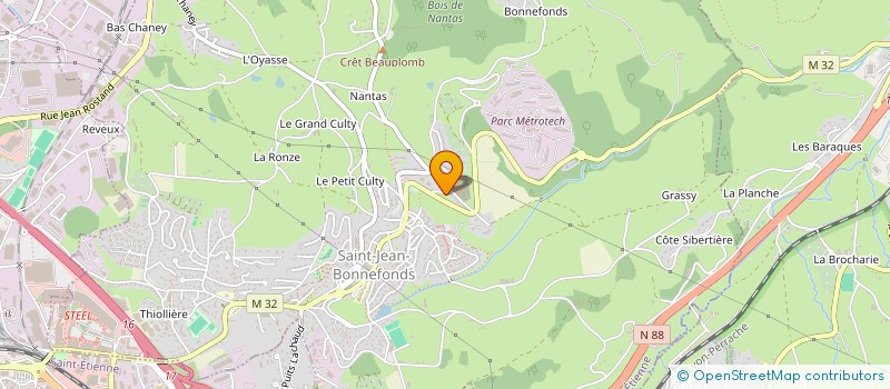 localisation de l'entreprise IMO  SAINT-JEAN-BONNEFONDS