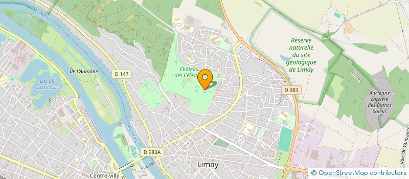 localisation de l'entreprise IMO BATI  LIMAY