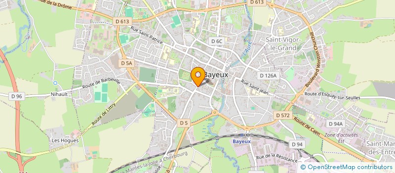 localisation de l'entreprise IMO CONCEPTS à BAYEUX