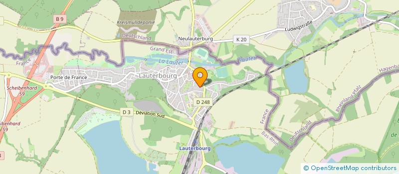 localisation de l'entreprise IMO FRANK  NIEDERLAUTERBACH