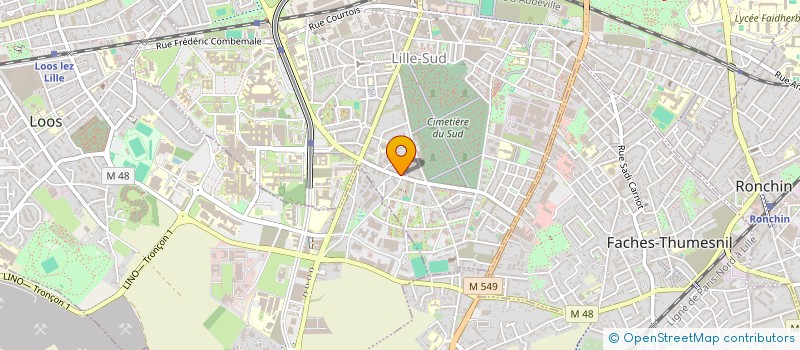 localisation de l'entreprise IMO LOUIZ à LILLE
