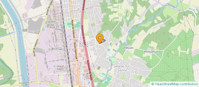 localisation de l'entreprise IMO MAN  SALAISE-SUR-SANNE