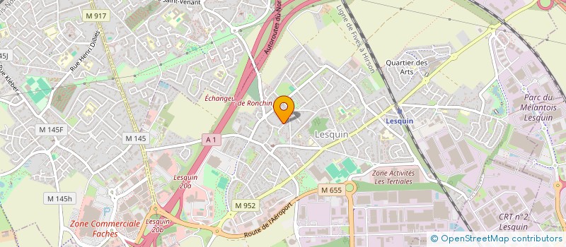 localisation de l'entreprise IMO PIERRE à LESQUIN