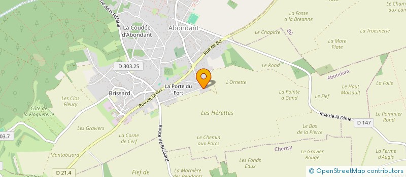 localisation de l'entreprise IMO PLAI à ABONDANT