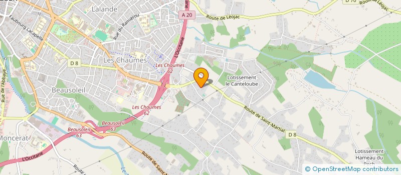 localisation de l'entreprise IMO.R.F.  MONTAUBAN