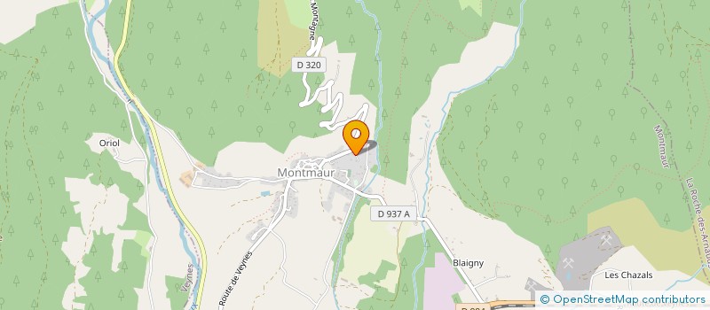 localisation de l'entreprise IMO SC DR  MONTMAUR