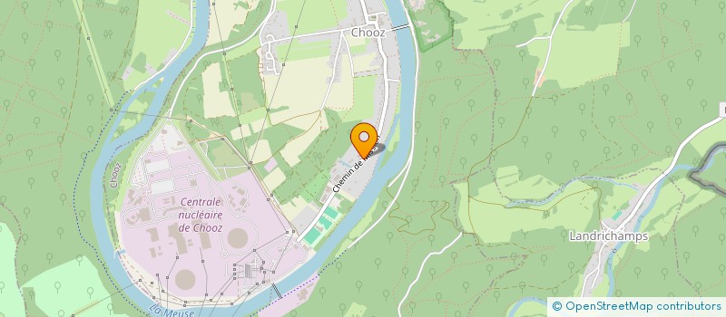 localisation de l'entreprise IMO TP  CHOOZ