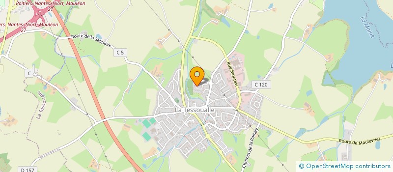 localisation de l'entreprise IMO-ZELA  LA TESSOUALLE