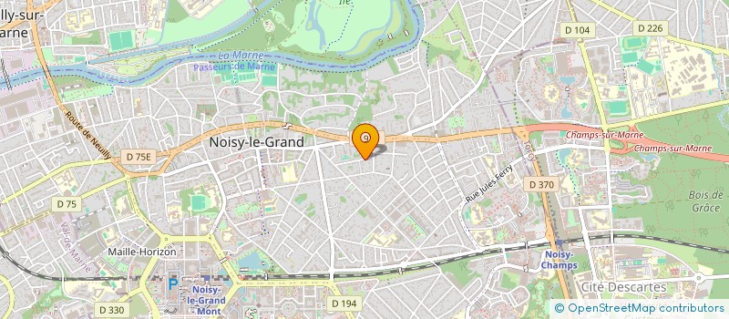 localisation de l'entreprise IMO2I  NOISY-LE-GRAND