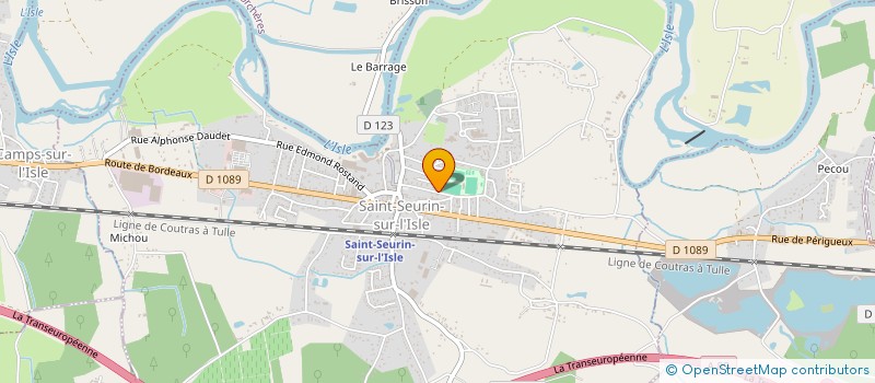 localisation de l'entreprise IMOBATI  SAINT-SEURIN-SUR-L'ISLE