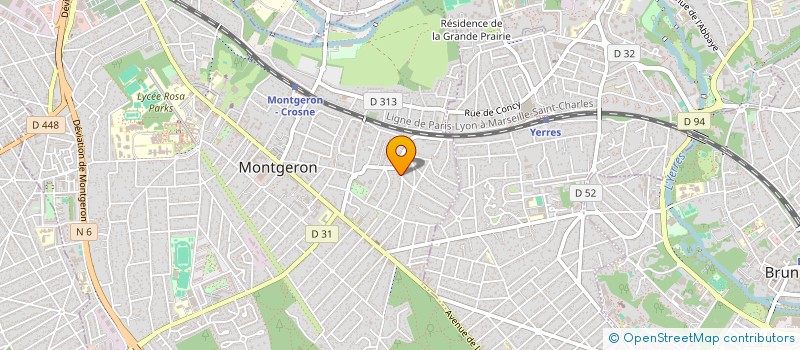 localisation de l'entreprise IMOBILIERE DOLIN à MONTGERON