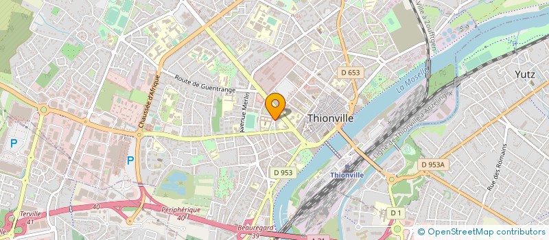 localisation de l'entreprise IMOBO à THIONVILLE