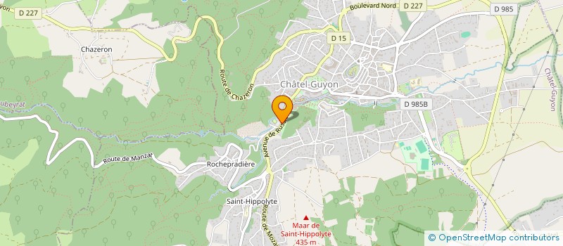 localisation de l'entreprise IMOCA5  CHATEL-GUYON