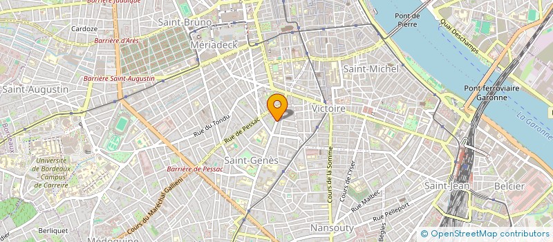 localisation de l'entreprise IMOD à BORDEAUX