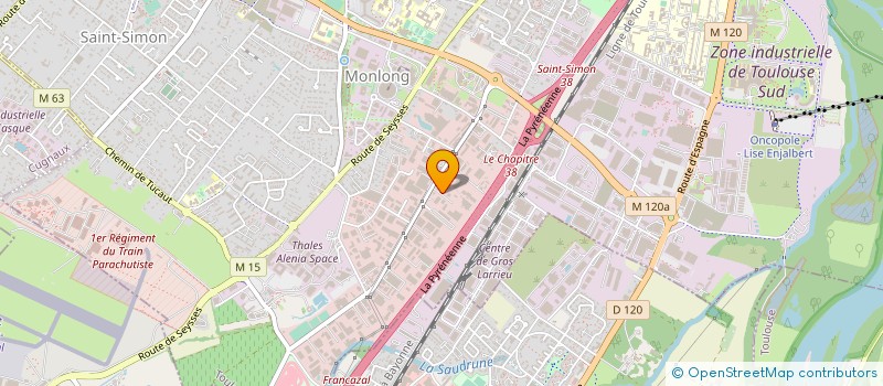 localisation de l'entreprise IMODEL à TOULOUSE