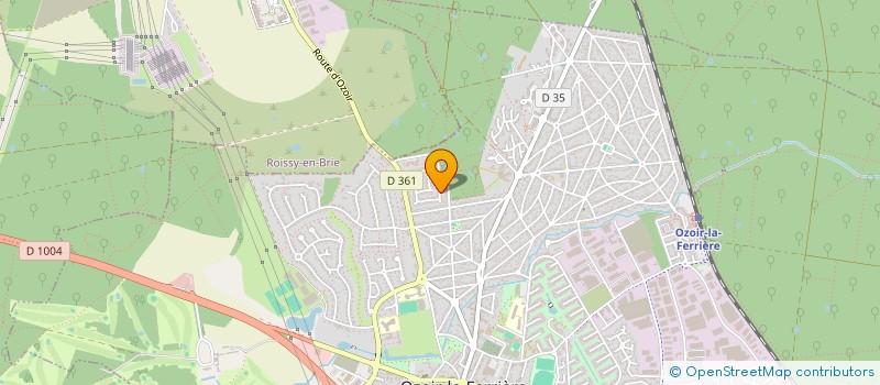 localisation de l'entreprise IMODIAG  OZOIR-LA-FERRIERE