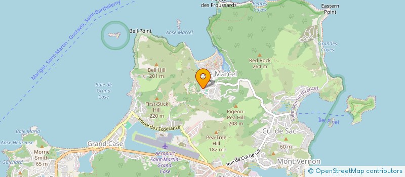 localisation de l'entreprise IMOEF à SAINT MARTIN