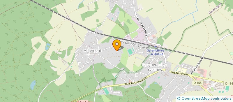 localisation de l'entreprise IMOEVAD SCPF  GARANCIERES