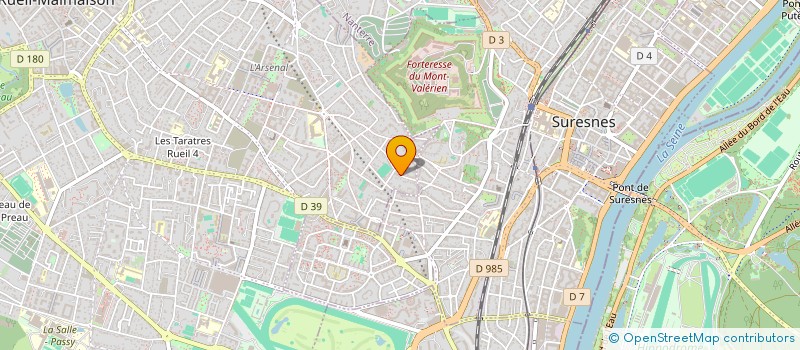 localisation de l'entreprise IMOFRAN à RUEIL-MALMAISON