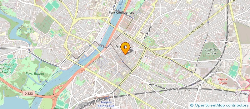 localisation de l'entreprise IMOGO à ANGERS