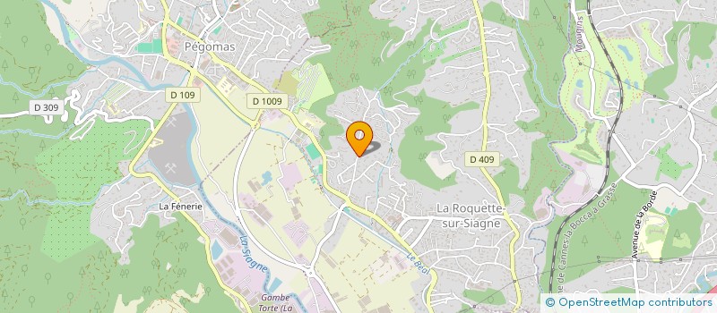 localisation de l'entreprise IMOGRAY à LA ROQUETTE-SUR-SIAGNE