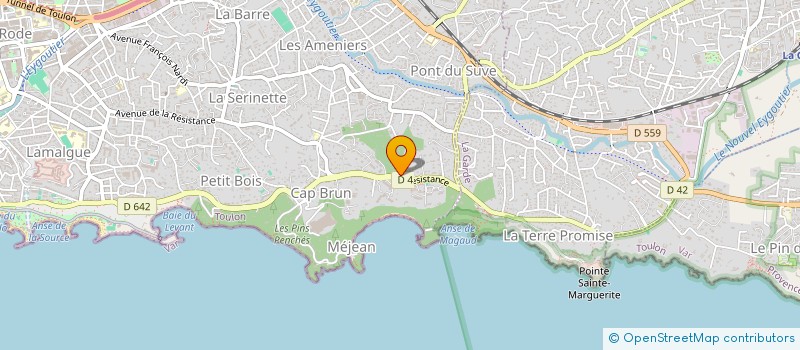 localisation de l'entreprise IMOGRI  CUERS