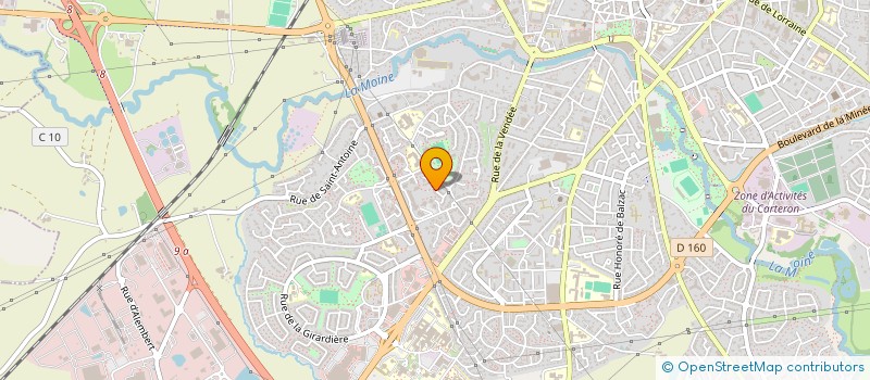 localisation de l'entreprise IMOJI à CHOLET