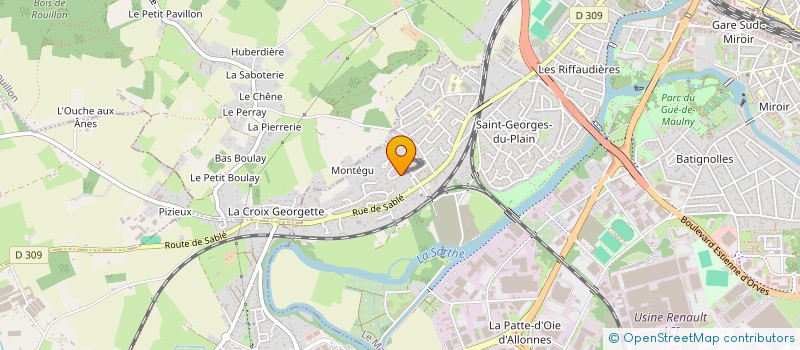 localisation de l'entreprise IMOKELIO  LE MANS