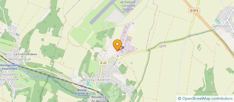 localisation de l'entreprise IMOL à BOISSY-L'AILLERIE
