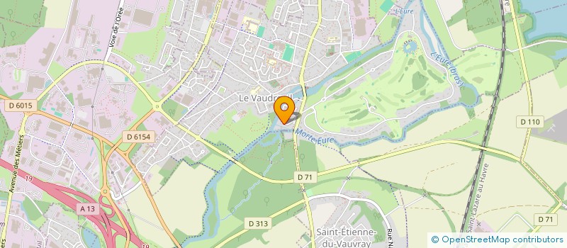 localisation de l'entreprise IMOLAND  LE VAUDREUIL