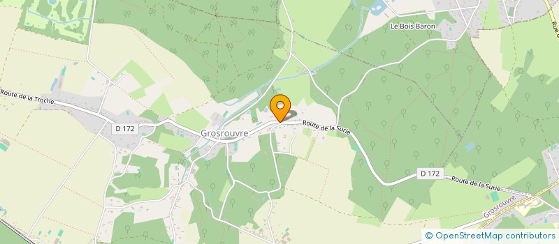 localisation de l'entreprise IMOLAP  GROSROUVRE