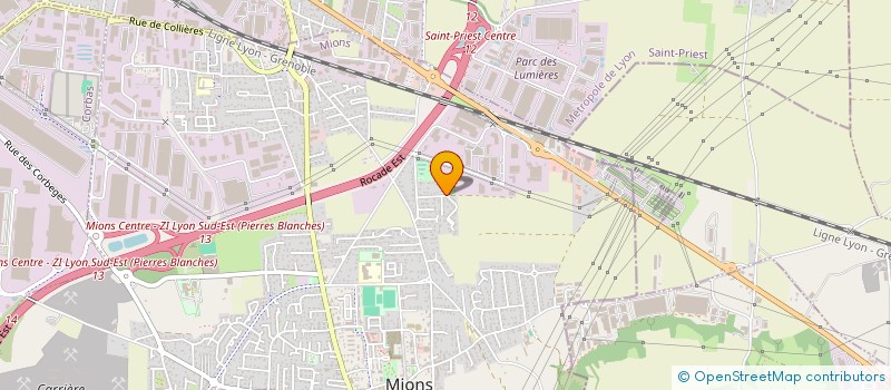 localisation de l'entreprise IMOLEEN  MIONS