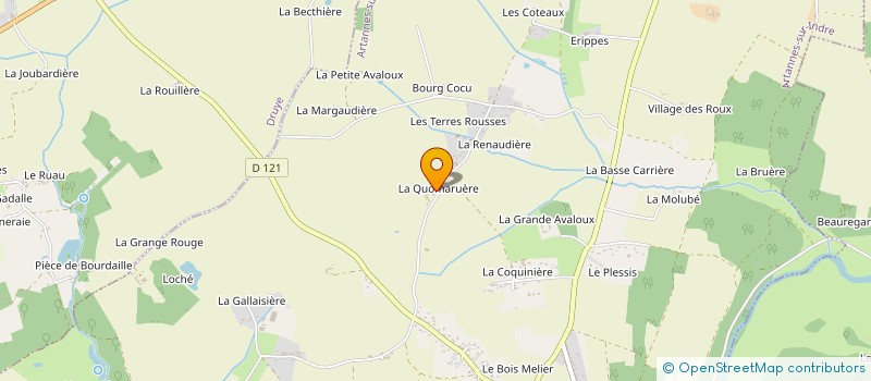 localisation de l'entreprise IMOLI CONCEPT  ARTANNES-SUR-INDRE