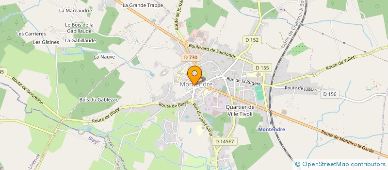 localisation de l'entreprise IMOLISAND MONTENDRE  MONTENDRE