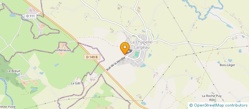 localisation de l'entreprise IMOMA  MAULEON