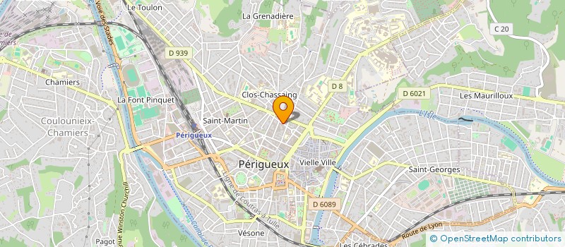 localisation de l'entreprise IMOMI  TRELISSAC