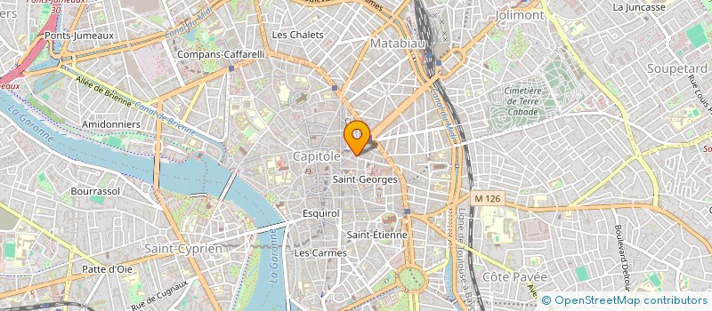 localisation de l'entreprise IMONI  TOULOUSE